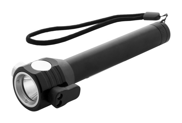 Hemmerg emergency flashlight with hammer