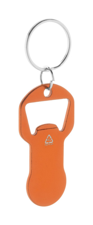 Biropi key chain with bottle opener - Reklamnepredmety