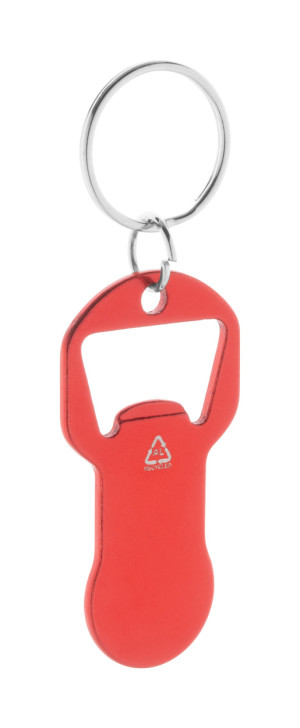 Biropi key chain with bottle opener - Reklamnepredmety