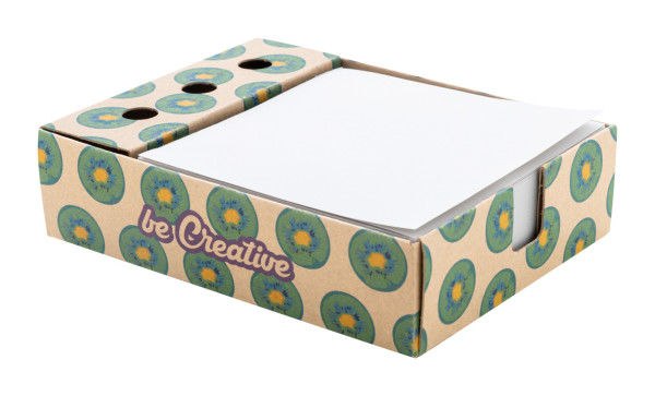 Nolty Eco notepad with pen holder