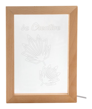 Woodiframe LED light trophy - Reklamnepredmety