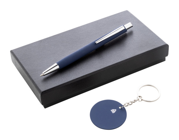 Miroset pen and key chain set