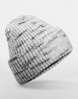 Chunky Knitted Patch Beanie - Reklamnepredmety