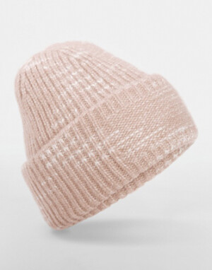 Chunky Knitted Patch Beanie - Reklamnepredmety
