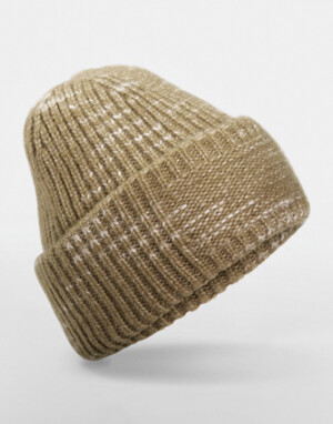 Chunky Knitted Patch Beanie - Reklamnepredmety