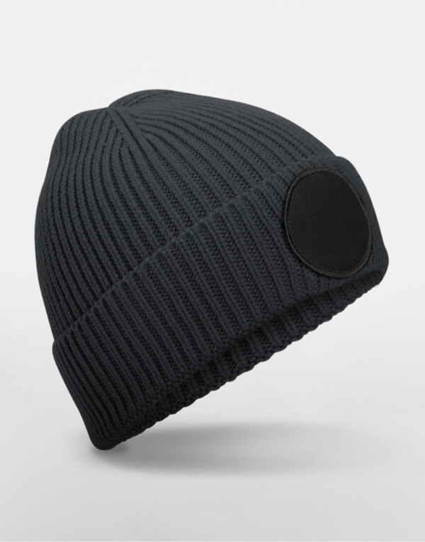 Circular Fashion Patch Beanie