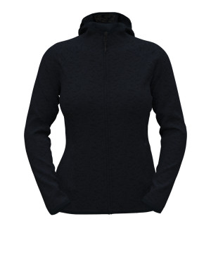 Lux Hooded Knit Fleece Jacket for women - Reklamnepredmety