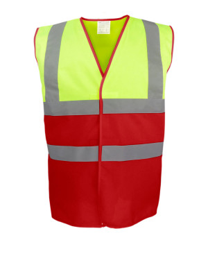 Hi-Vis Two-Tone Waistcoat - Reklamnepredmety