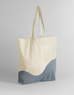 Organic Cotton Wave Print Maxi Tote - Reklamnepredmety