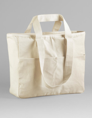 Double Handle Cargo Pocket Tote - Reklamnepredmety