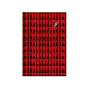 Notebook ELEGANT RED - Reklamnepredmety
