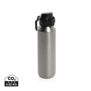Via RCS Re-steel lockable sport bottle 600ML - Reklamnepredmety