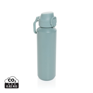 Via RCS Re-steel lockable sport bottle 600ML - Reklamnepredmety