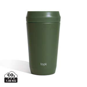 Topl Recycled Steel To Go Tumbler Patented 360 Lid 354ml - Reklamnepredmety