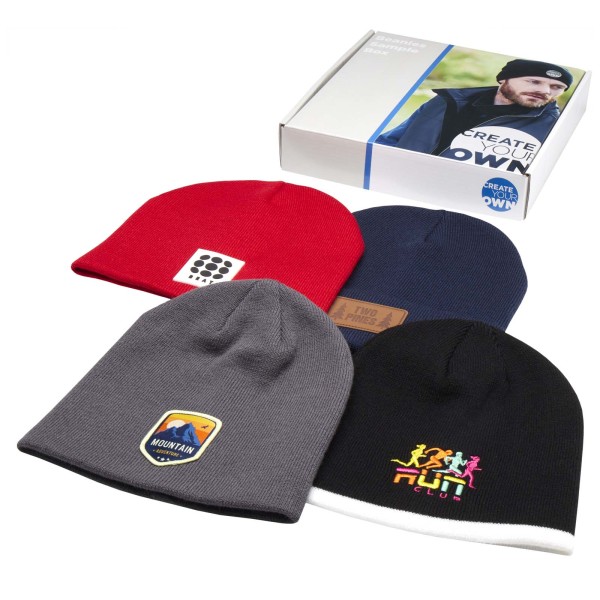 Sample set of caps - White