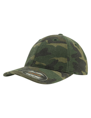 FX6977CA Garmet Washed Camo Cap - Reklamnepredmety