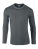 G64400 Softstyle® Adult Long Sleeve T-shirt - G64400_Charcoal-(Solid) - variant Ls 1000068379