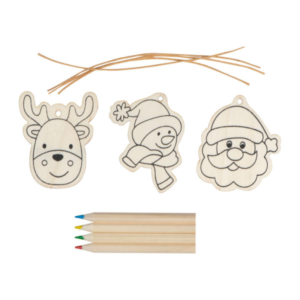 Dresden Christmas Ornament Painting Set