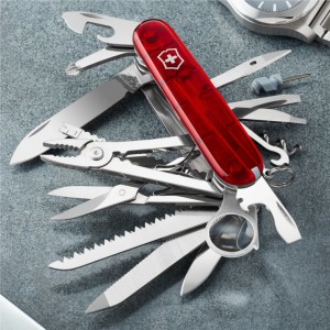 Pocket Knife Victorinox SWISSCHAMP transparent - Reklamnepredmety