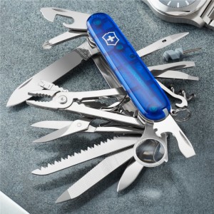 Pocket Knife Victorinox SWISSCHAMP transparent - Reklamnepredmety