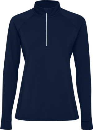 Women's long-sleeved half-zip sweatshirt Estambul - Reklamnepredmety