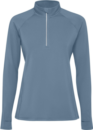 Women's long-sleeved half-zip sweatshirt Estambul - Reklamnepredmety