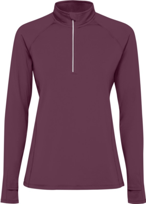 Women's long-sleeved half-zip sweatshirt Estambul - Reklamnepredmety