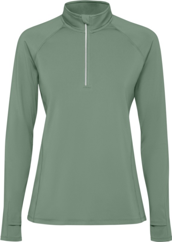 Estambul long sleeve women's half zip sweatshirt
