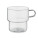 Stackable glass cup BOROMUG - mo2348-22 - variant Mo MO2348-22