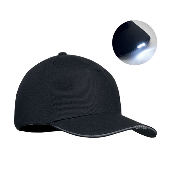 Cap with LED light LUZCAP
