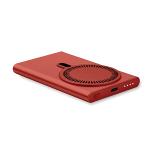 Magnetic wireless charger (15W) and power bank (5000 mAh) PAWTT - Reklamnepredmety