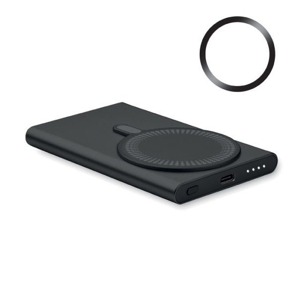 Magnetic wireless charger (15W) and power bank (5000 mAh) PAWTT