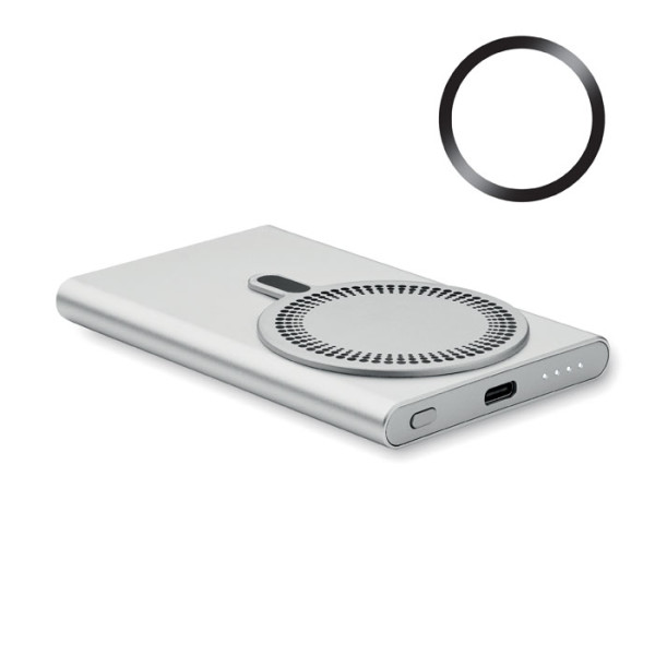 Magnetic wireless charger (15W) and power bank (5000 mAh) PAWTT