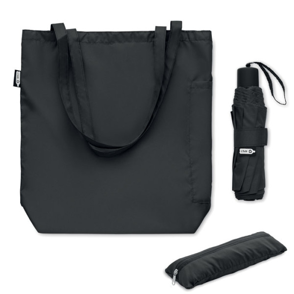 21 inch 3 fold manual open and closure windproof umbrella SEATTLE