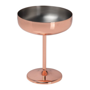 Copper martini glass, 300 ml - Reklamnepredmety