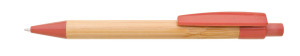 BORGO STRAW ballpoint pen bamboo/plastic/straw - Reklamnepredmety