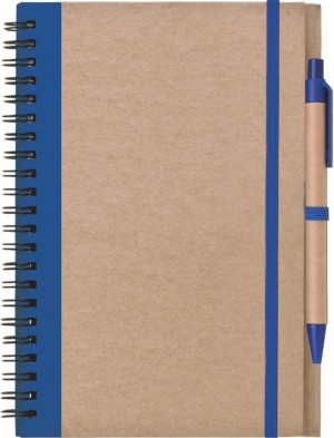 LIBRO A5 notebook with pen - Reklamnepredmety