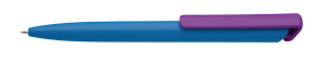 BOIA ballpoint pen plastic blue - Reklamnepredmety