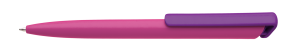 BOIA ballpoint pen plastic dark pink - Reklamnepredmety