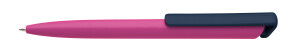 BOIA ballpoint pen plastic dark pink - Reklamnepredmety
