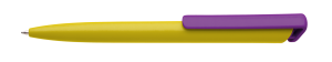 BOIA ballpoint pen plastic yellow - Reklamnepredmety