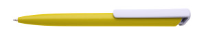 BOIA ballpoint pen plastic yellow - Reklamnepredmety