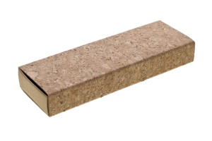 RECO II box for 2 pens cork/paper - Reklamnepredmety