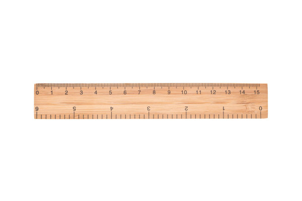 RIGHE bamboo ruler 15 cm