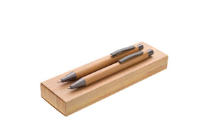 RIVET set bamboo/metal BP+MP - Reklamnepredmety