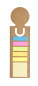SEGNA* bookmark with self-adhesive notes - 3028080-69_01 - variant A 3028080-69