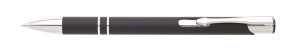 SIONA SOFT BLACK* ballpoint pen metal - Reklamnepredmety