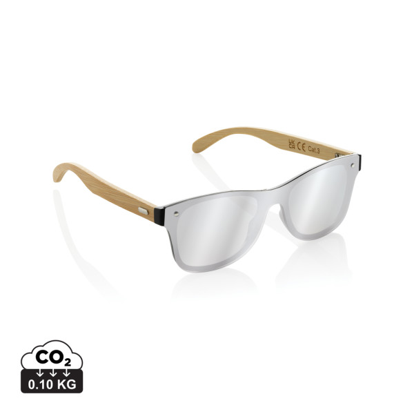Prism sunglasses with RCS recycled plastic and bamboo frame