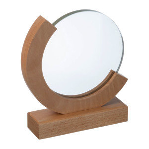 Trophy with bamboo base Oshawa - Reklamnepredmety