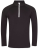 JC031 Mens Cool 1/2 Zip Sweat - JC031_Jet-Black_Arctic-White - variant Ls 1000209658